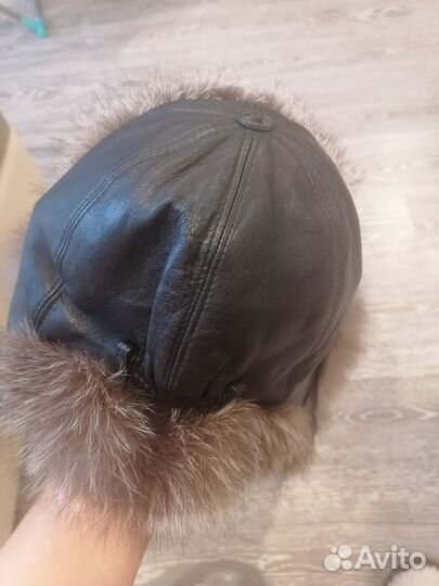 Шапка ушанка зимняя на мальчика