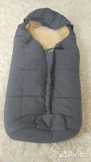 Конверт зимний на овчине бронь