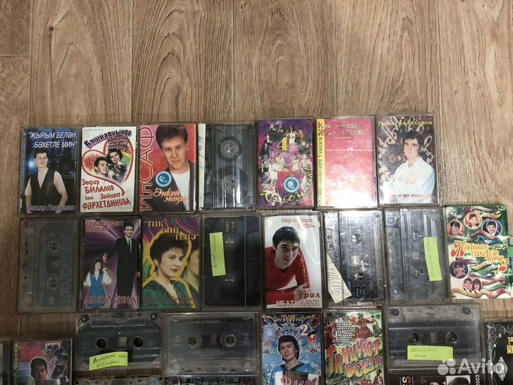 Аудиокассеты 80х годов