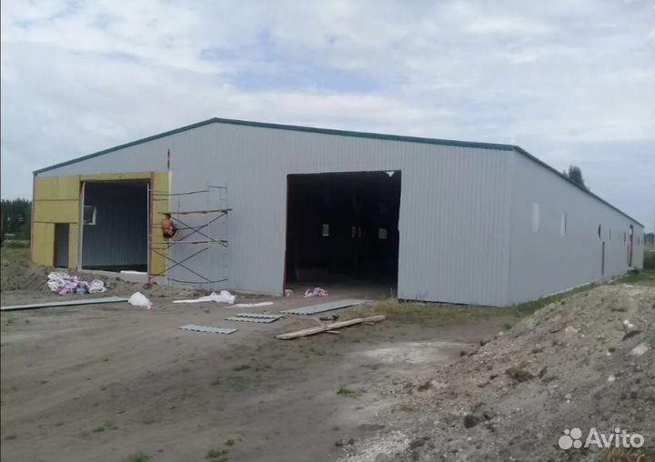 Строительство ангаров, складов, навесов