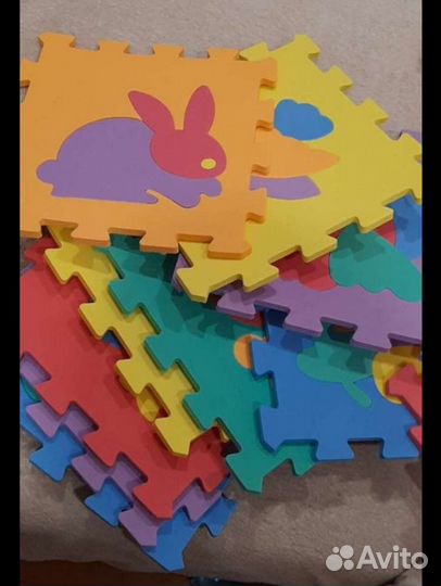 Детский коврик пазл