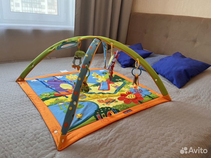 Развивающий коврик tiny love солнечный денек