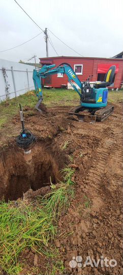 Услуги мини экскаватора
