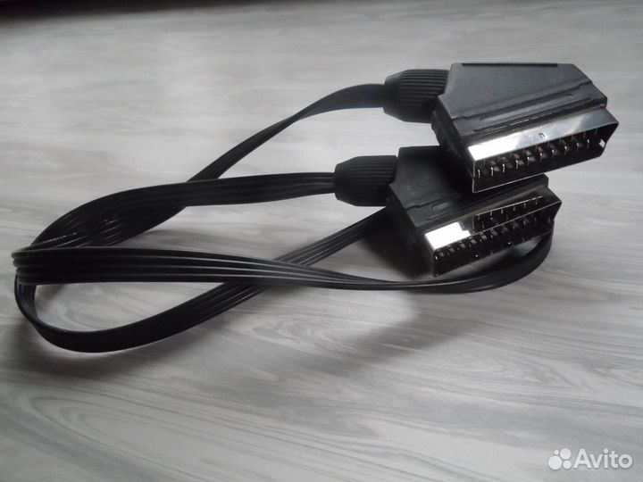 Кабель AV scart - scart