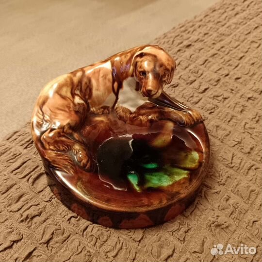 Пепельница собака СССР