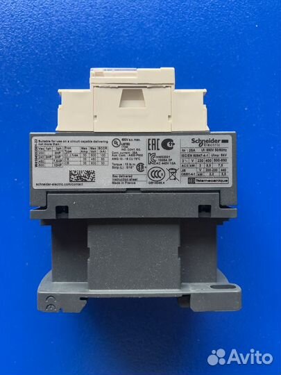 Контактор Schneider Electric LC1D12F7 TeSys