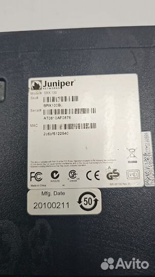 Маршрутизатор Juniper SRX100