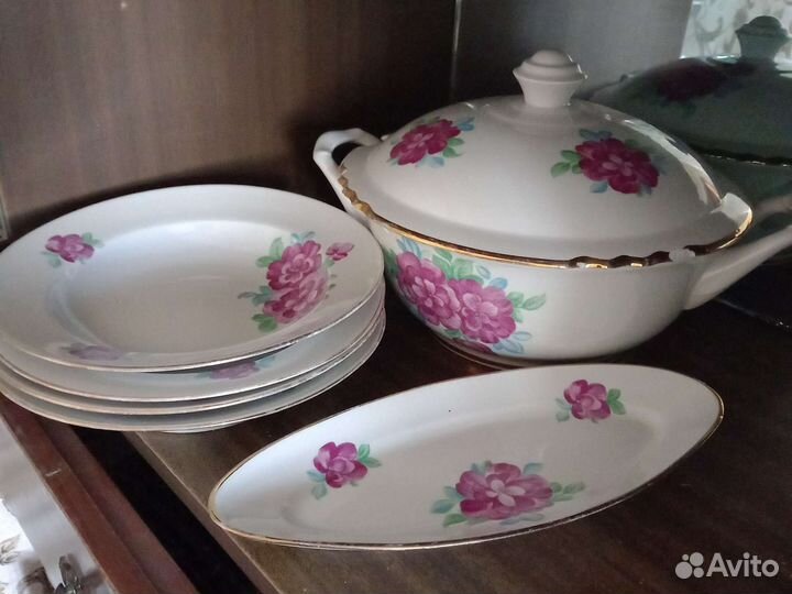 Советская посуда