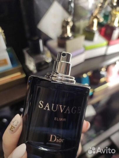 Парфюмерная вода christian dior sauvage elixir