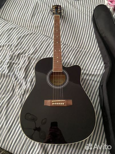 Акустическая гитара + чехол