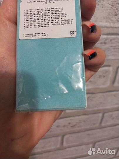 Парфюм женский Dolce gabbana