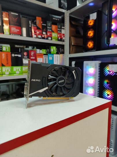 Видеокарта MSI GT 1030 2GB aero ITX OC