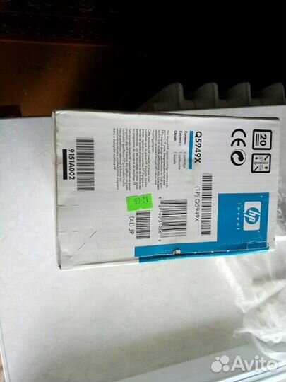 Новый оригинальный картридж HP 49X (Q5949X)