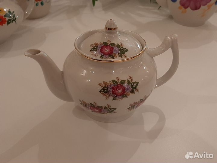 Заварочный чайник, фарфор СССР