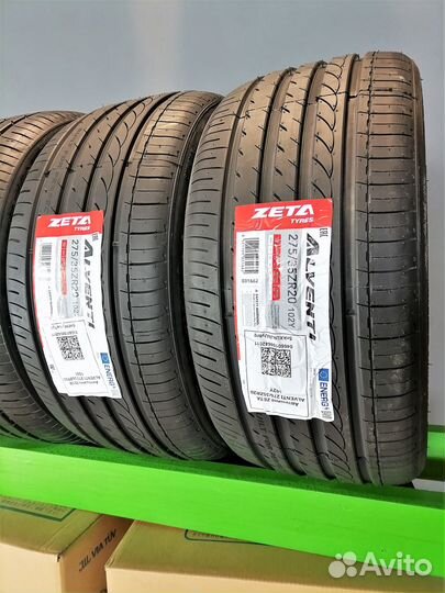 Zeta Alventi 245/40 R20 и 275/35 R20 102Y