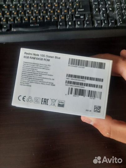 Xiaomi redmi note 10s 6 64