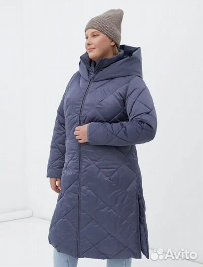Пуховик пальто женское зимнее 48 50 Finn Flare