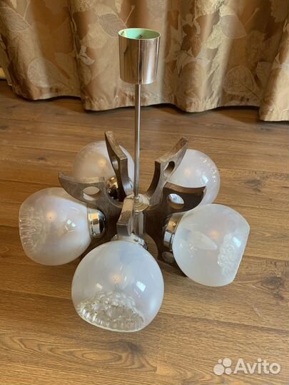 Люстра потолочная италия бу в хор. сост