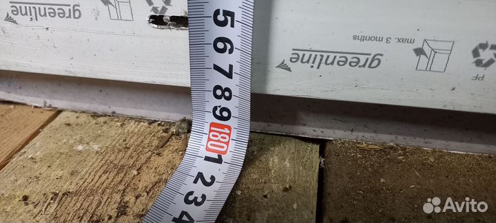 Пластиковое окно глухое