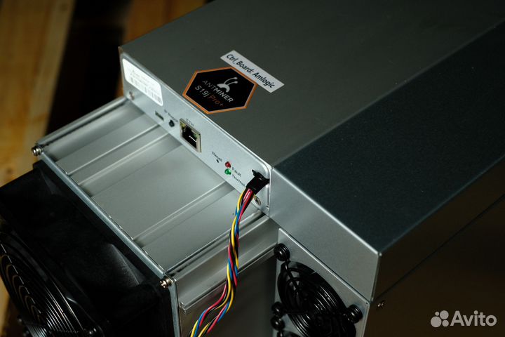 Майнер Antminer S19j Pro+ 117TH с размещением