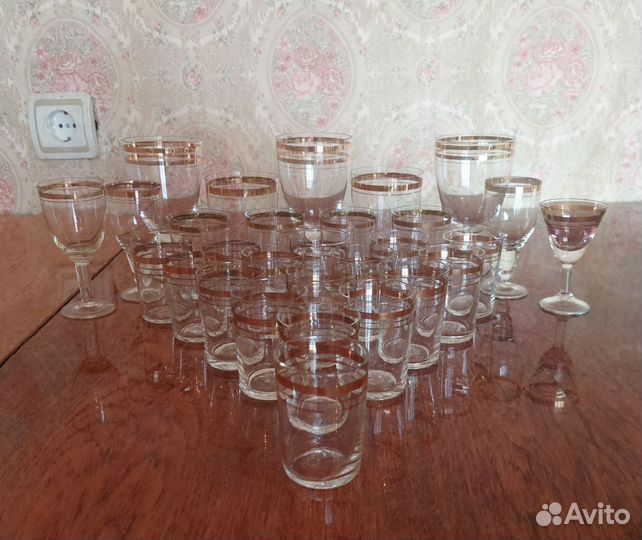 Стаканы, Бокалы, Фужеры СССР Цена за весь Лот