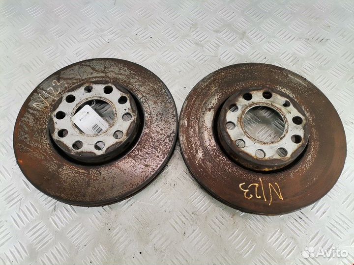 Диск тормозной передний для Volkswagen Passat 5