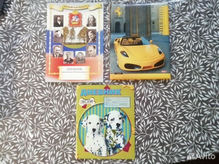 Учебники, дневники, тетради