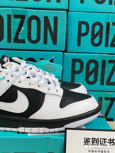 Nike Dunk Low Reverse Panda Бело-черные Ориг