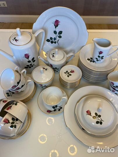 Чайно-кофейный сервиз Kahla Konitz Гдр