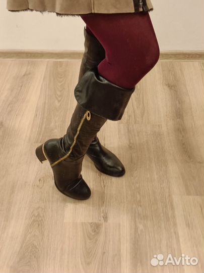 Сапоги ботфорты 39 размер