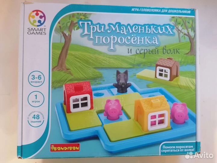 Игра bondibon Три маленьких поросёнка