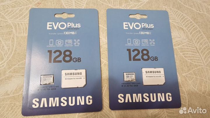 Карта памяти micro sd 128 samsung
