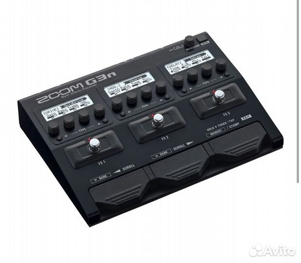 Zoom g3n педаль эффектов для электрогитары новая