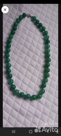 Браслет Агат и бусы Хризопраз