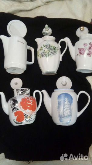 Декоративные чайники-кофейники СССР