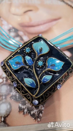 Колье чокер бижутерия(винтаж)