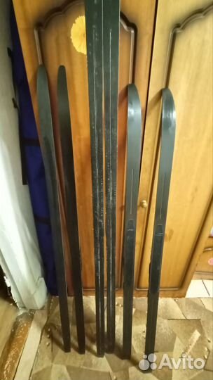 Лыжи классика 195, 145, 140, конек 150 -2, ботинки