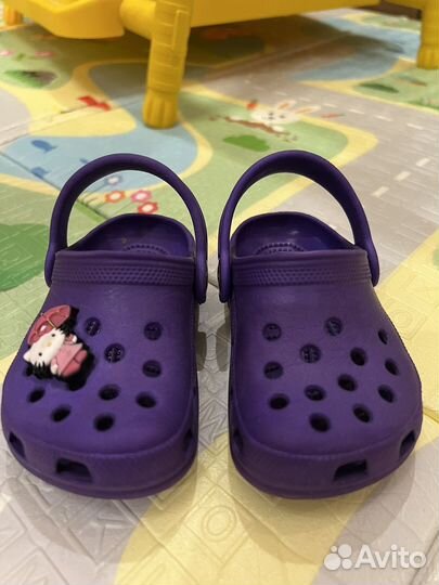 Сланцы crocs детские
