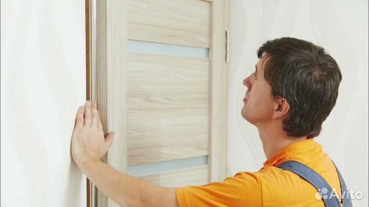 Дверь межкомнатная с установкой