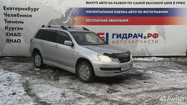 Накладка на порог наружная левая mitsubishi airtrek