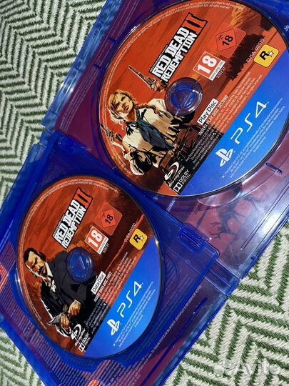 Red dead redemption 2 ps4 диск