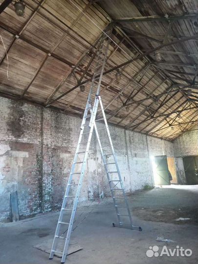 Аренда Лестница трехсекционная 11 метров Ал 6315