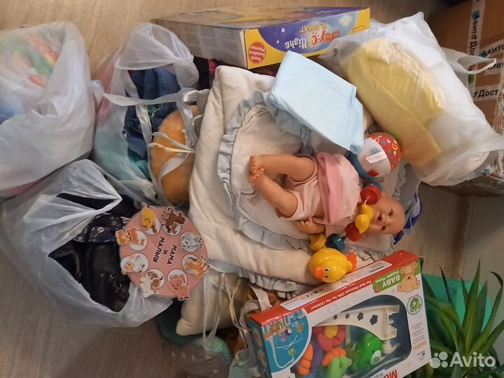 Детские вещи для малышей пакетом