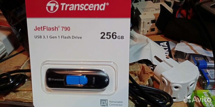Usb флешка 256 гб USB3.0 Transcend