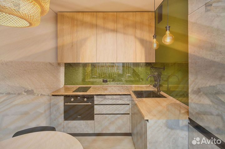 Кухня на заказ Лофт в Москве