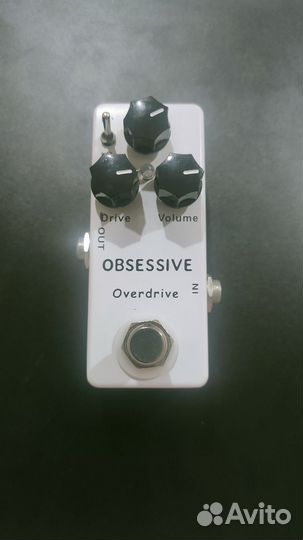 Педаль овердрайв obsessive overdrive