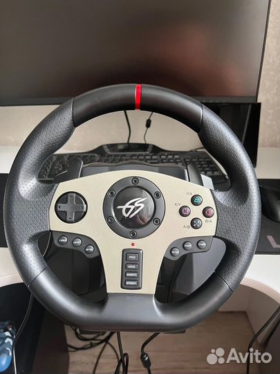 Игровой руль Dexp Wheelman Pro GT