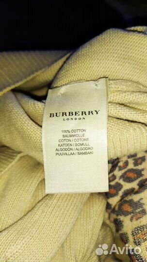 Джемпер Burberry made in Italy