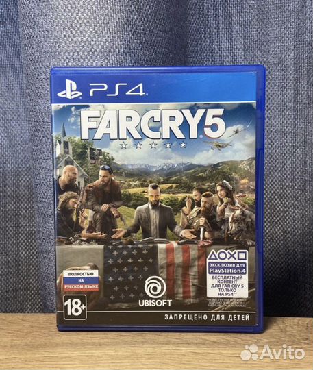 Farcry 5 Новый диск ps4 ps5