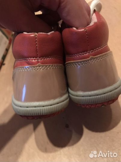 Ботинки демисезонные для девочки 25 размер